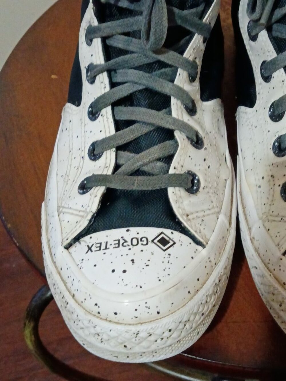 Chuck 70 Converse High GORE-TEX Black Clear Speckled 165939C Men's 9 Women's 11 - Picture 6 of 14